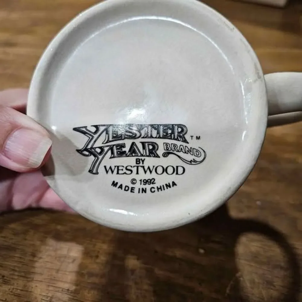 Vintage A.J. Kasper Co. Monogram Coffee Mug